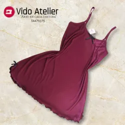 Vestido Rojo Vino