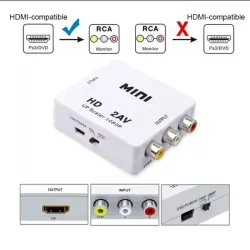 Adaptador HDMI - RCA