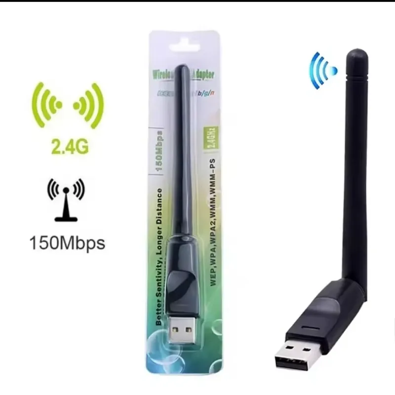 Adaptador wifi USB antena