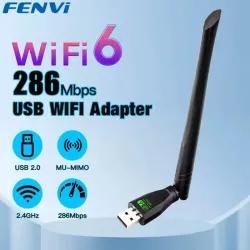 Adaptador wifi USB antena 