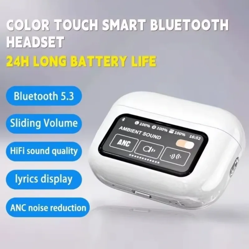 Audifonos Bluetooth pantalla tactil