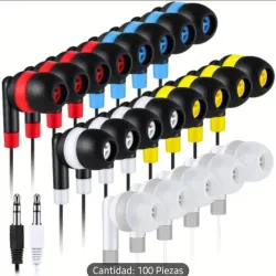 Audifonos de cable basicos sin microfono