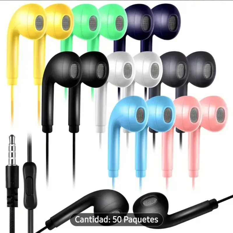 Audifonos de cable