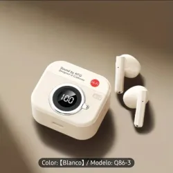 Audifonos en forma de camara