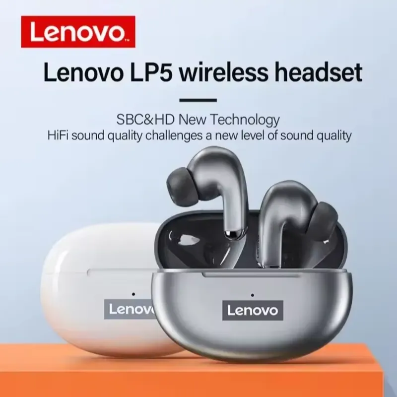 Audifonos inalambricos Lenovo LP5