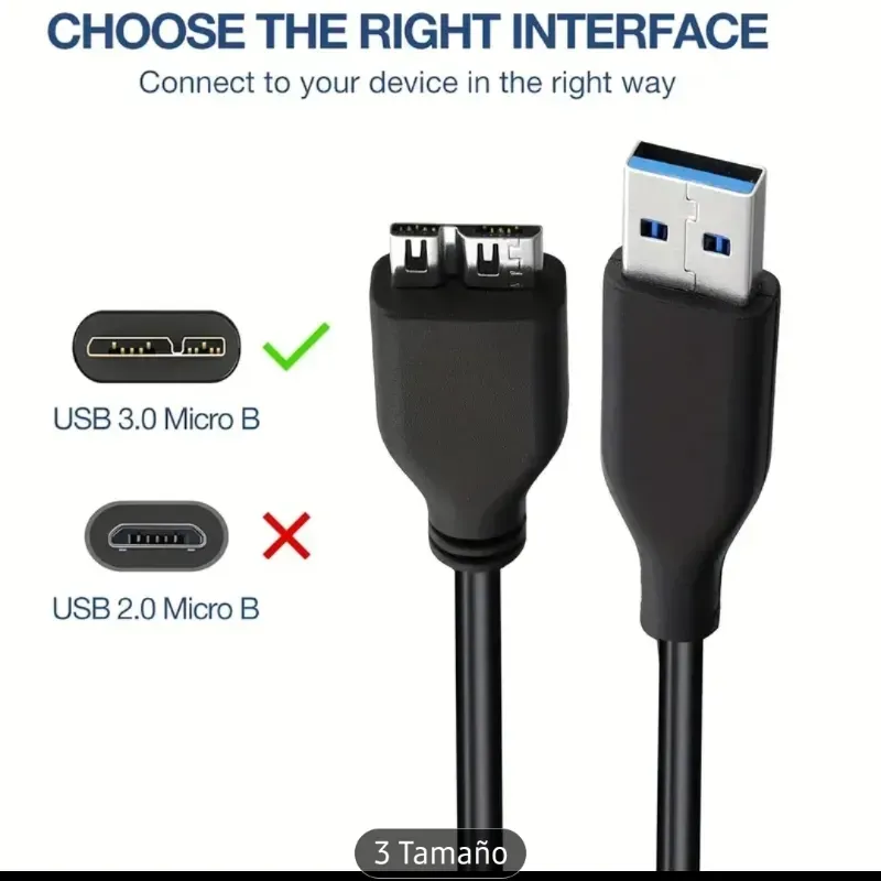 Cable para disco duro 3.0