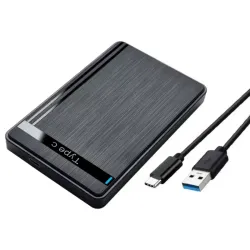 Carcasa adaptador para disco duro tipo C a USB 3.1