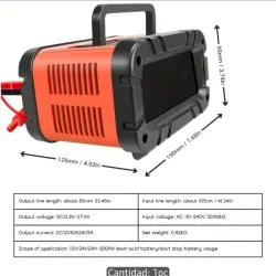 Cargador de bateria 12V x 20A