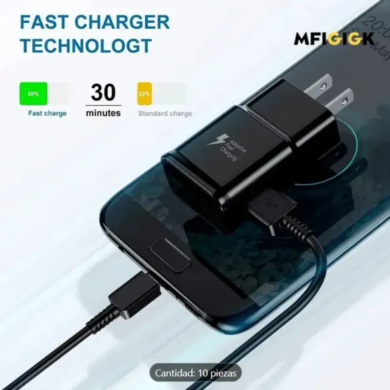 cargador USB a C 18w