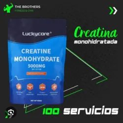 Creatina monohidratada luckycare 100servicios