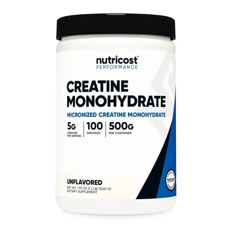 Creatina monohidratada nutricost 100servicios