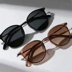 Gafas de sol de mujer curvadas