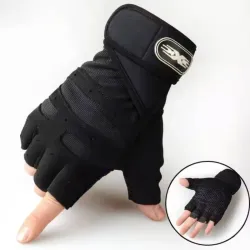 guantes para deportes negro hombres
