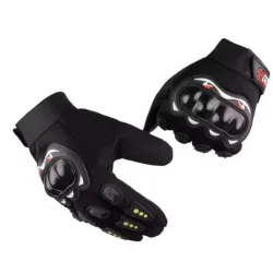 guantes para motorista negros