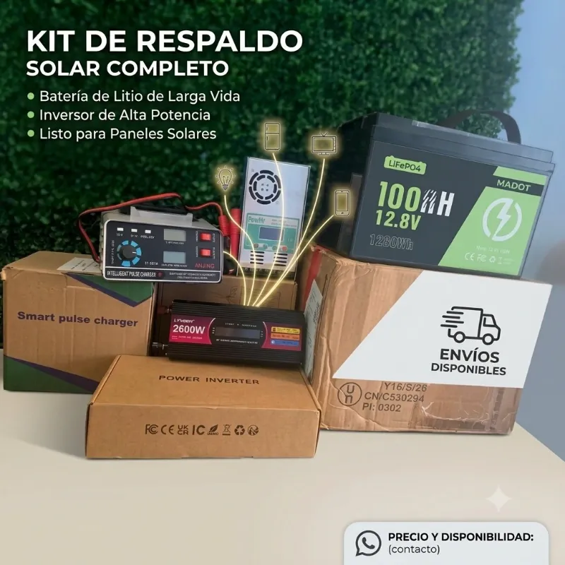 Kit Solar 1300W