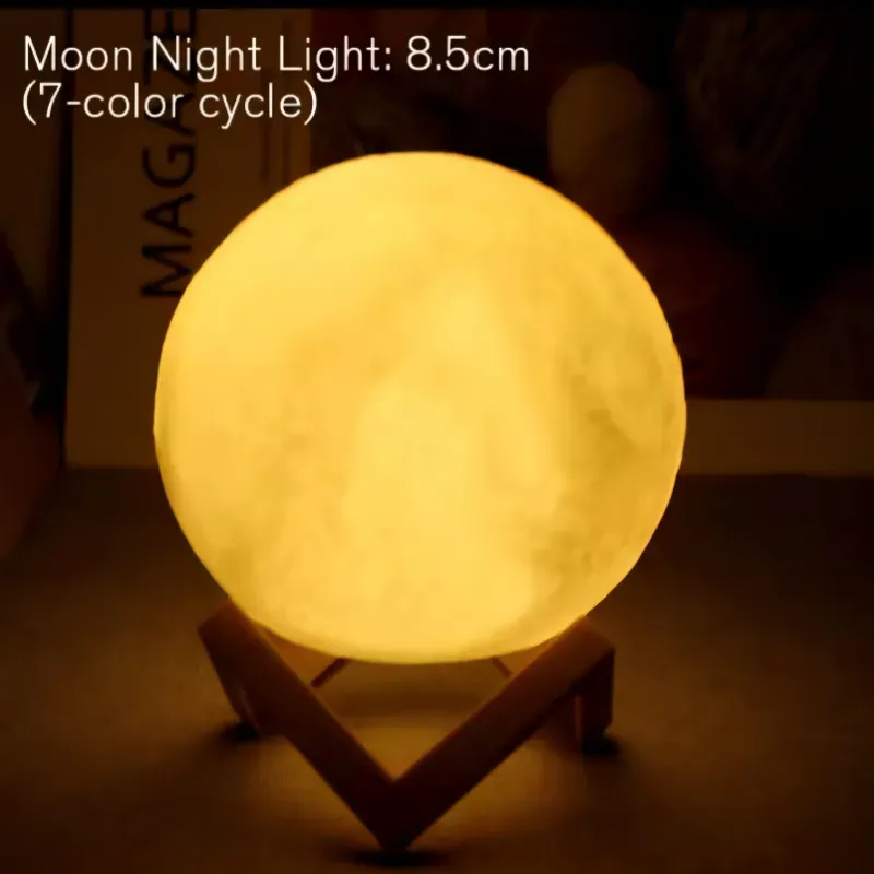 Lampara de Luna Warm Light 