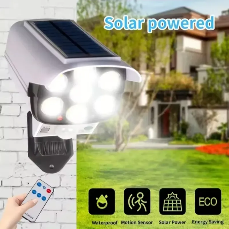 Luz solar tipo camara, sensorial