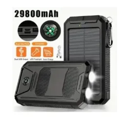 Power bank con panel solar 