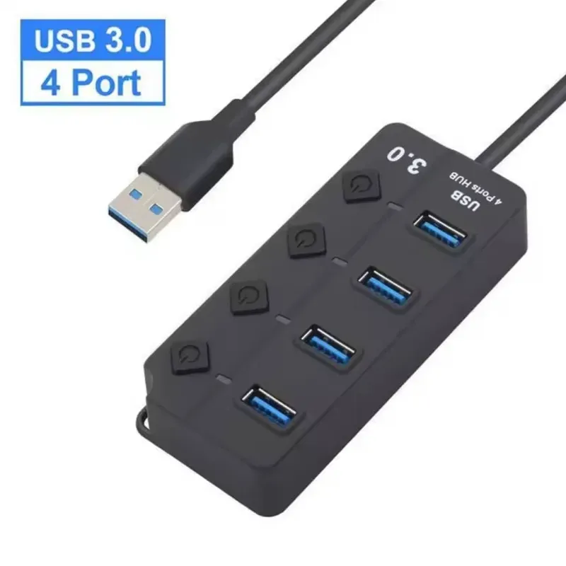 regleta USB 3,0 4 puertos 