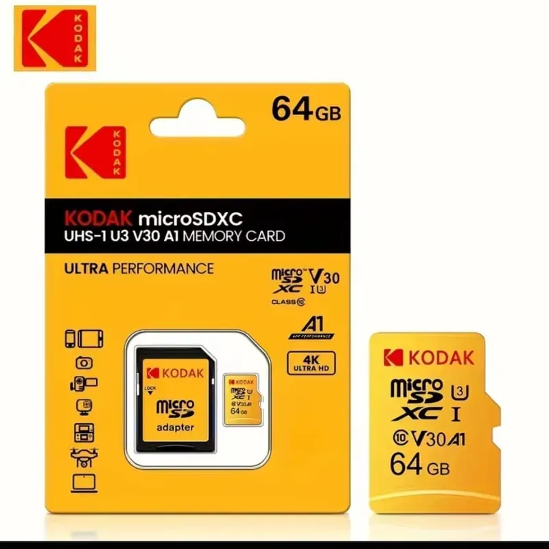 Tarjeta SD kodak 64GB