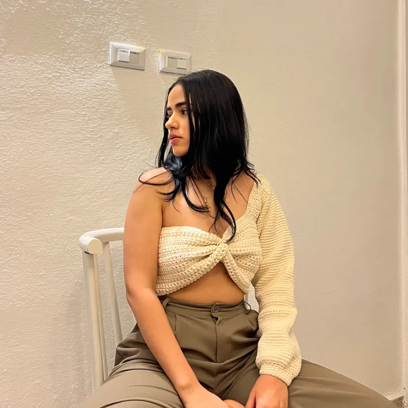 Blusa de una manga