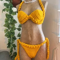 Trenzas de mar amarillo