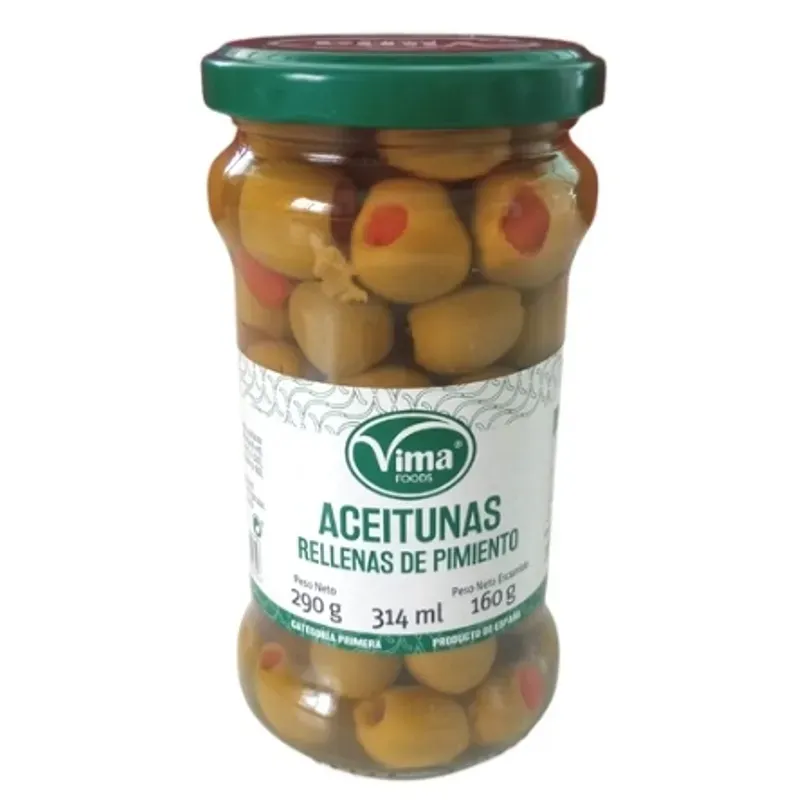 ACEITUNAS RELLENAS DE PIMIENTO VIMA