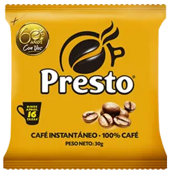 CAFÉ INSTANTÁNEO PRESTO