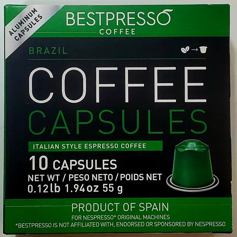 CÁPSULAS BESTPRESSO BRAZIL