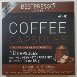 CÁPSULAS BESTPRESSO CIOCCOLATO