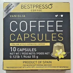 CÁPSULAS BESTPRESSO VANIGLIA