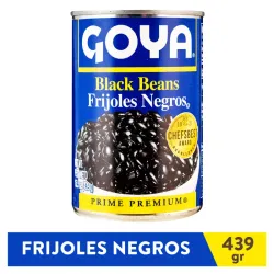 FRIJOLES NEGROS ENLATADOS 