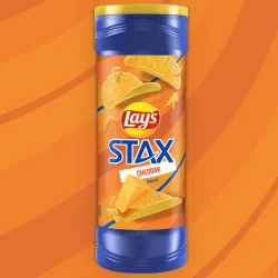 LAYS STAX CHEDDAR 