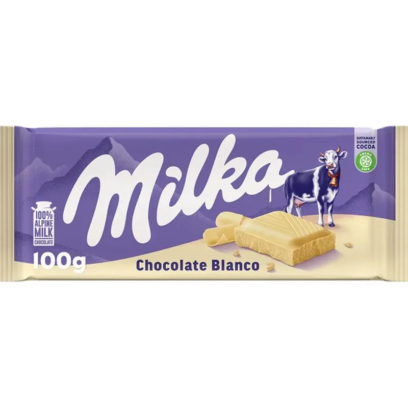 MILKA CHOCOLATE BLANCO 