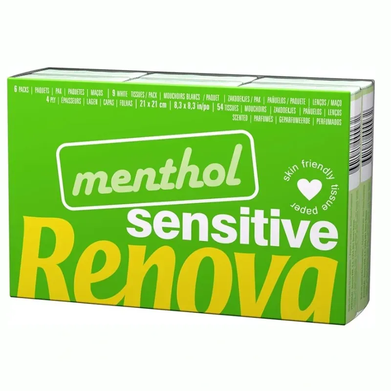 PAÑUELOS SENSITIVE MENTHOL