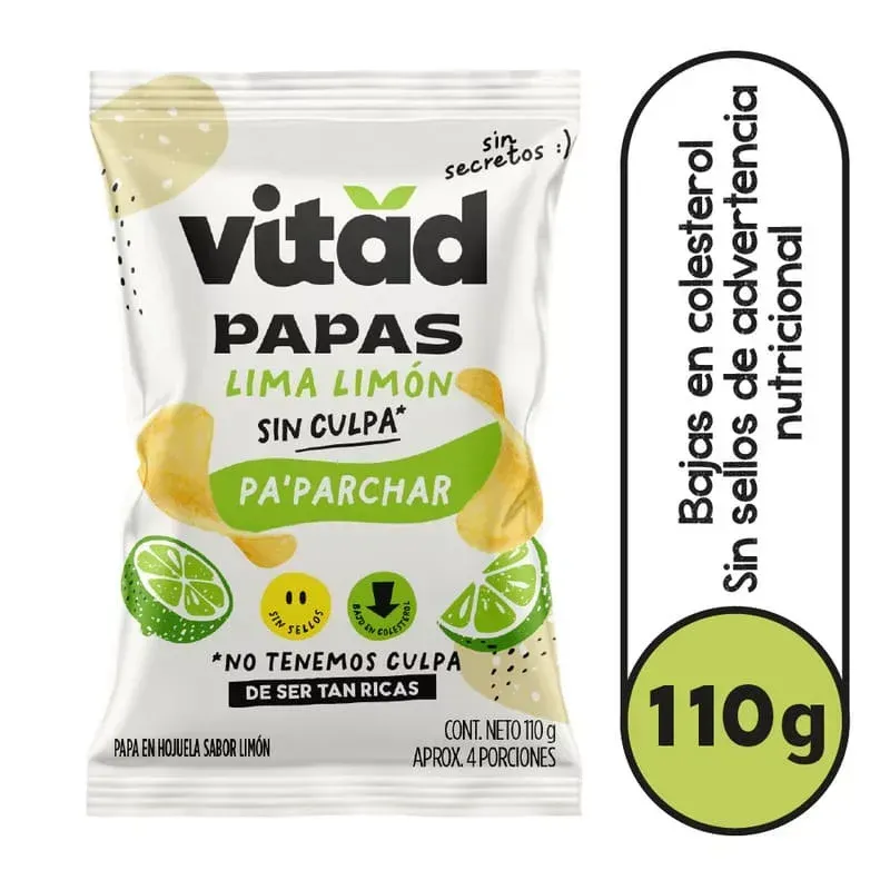 PAPAS VITAD DE LIMA LIMON