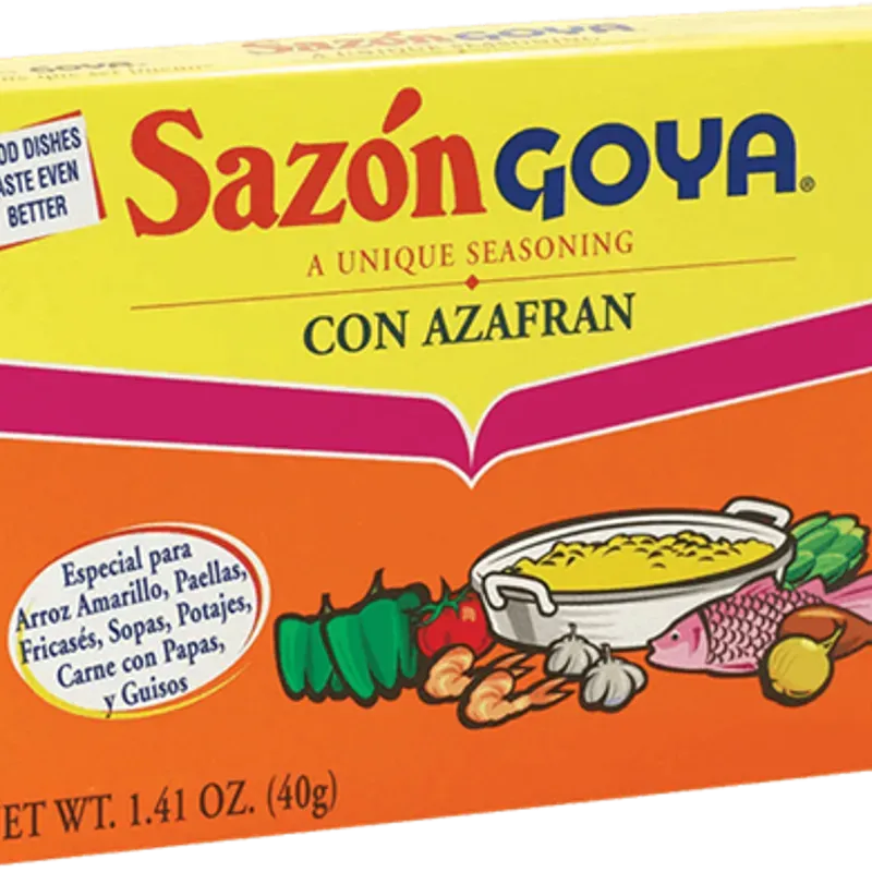 SAZÓN GOYA CON AZAFRÁN 