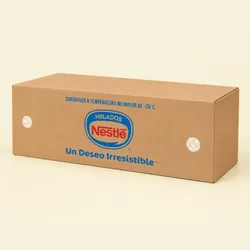 Helado azul Nestlé Guanábana