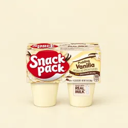 Natillas de vainilla