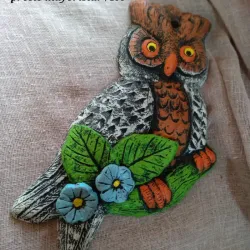 Lechuza para pared