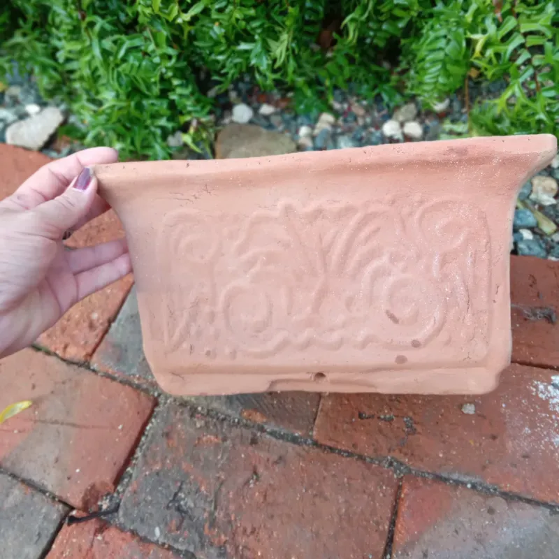Maceta rectangular grande