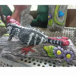 Pajaro carpintero de pared