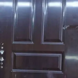 Puerta metálica importada
