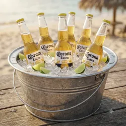 Cubetazo de Cerveza Corona Botella