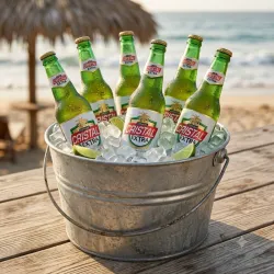 Cuebetazo de Cerveza Cristal Extra