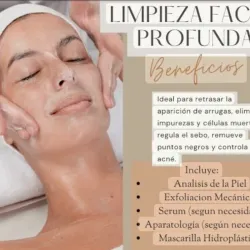Limpieza facial profunda