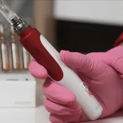 Dermapen con activos faciales