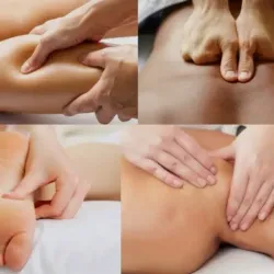 Masajes corporales relajantes de 3 zonas del cuerpo 