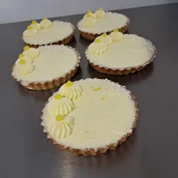 Mini tarta de limón 