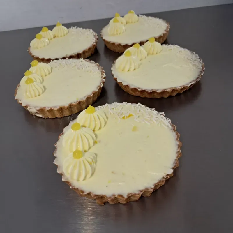 Mini tarta de limón 